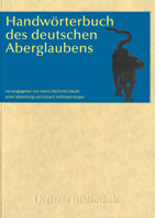 Handw�rterbuch des deutschen Aberglaubens
